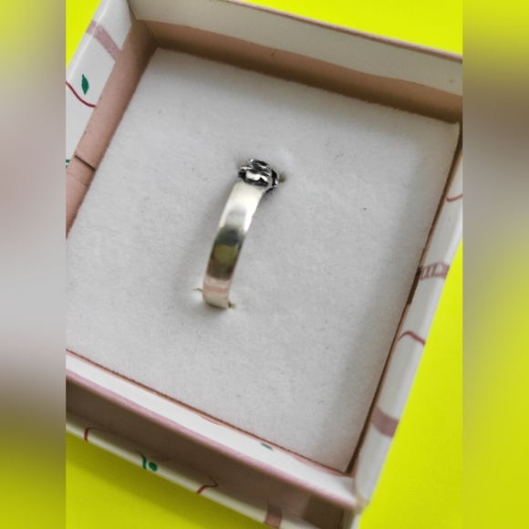 Plumeria .925 Sterling Silver Ring - Picture 14 of 14